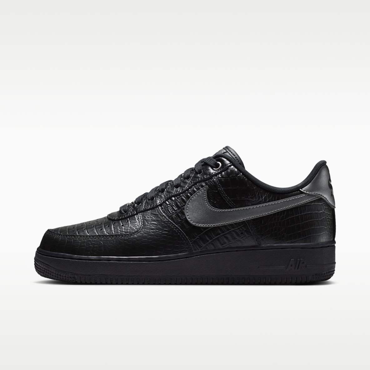 靴 Nike Air Force 1 Black Black Air Force 1 Shoes. Nike.com